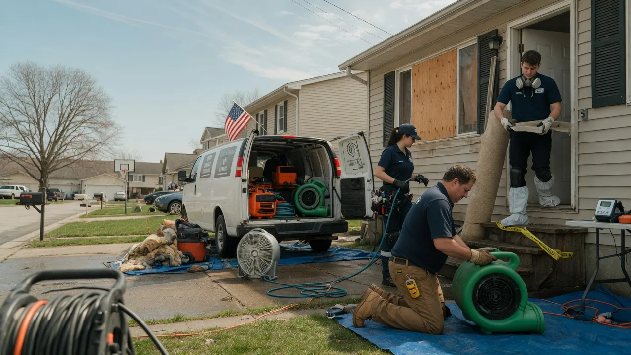 Water Damage Restoration in Onaka, SD near me